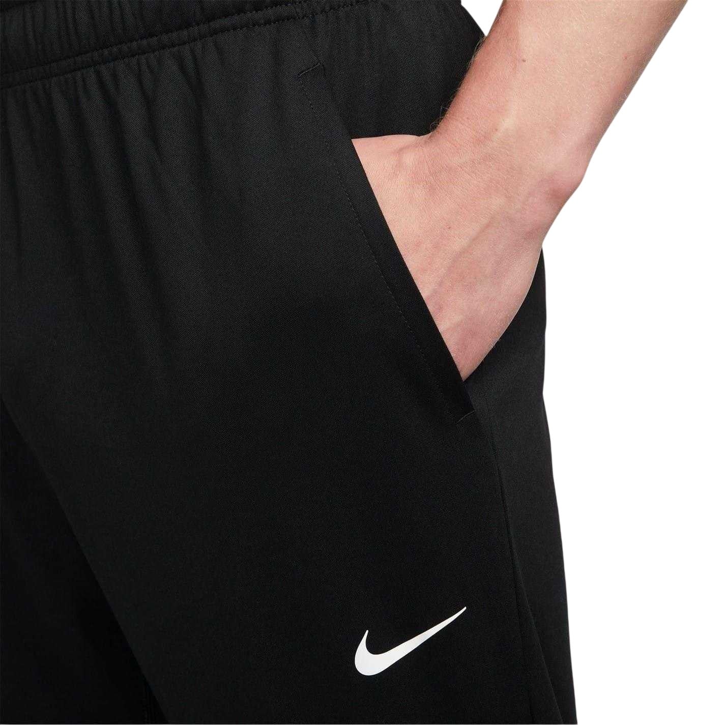 Black-White - Side - Nike Mens Totality Dri-FIT Jogging Bottoms