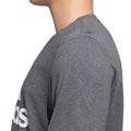 Grey - Lifestyle - Adidas Mens Essentials Big Logo Single Jersey T-Shirt