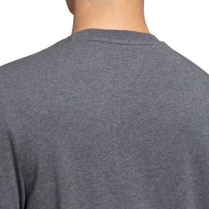 Grey - Pack Shot - Adidas Mens Essentials Big Logo Single Jersey T-Shirt