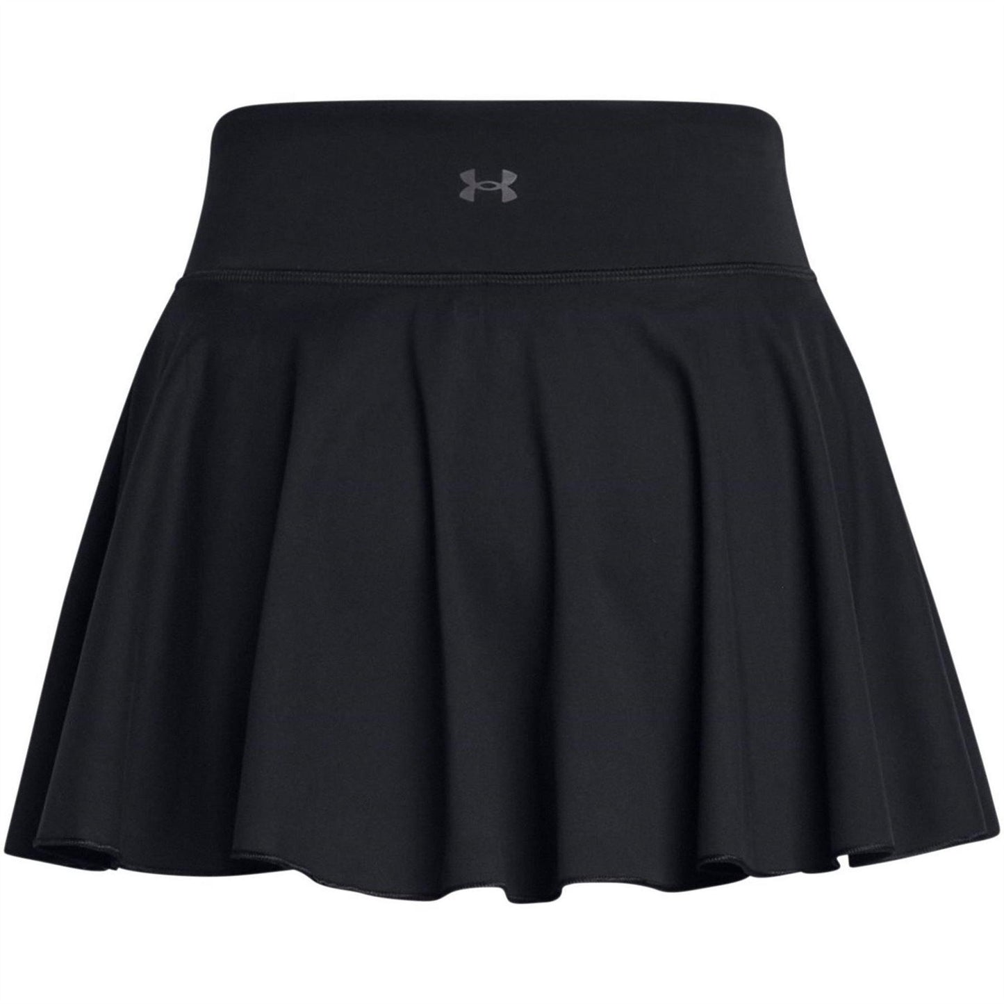 Black - Back - Under Armour Womens-Ladies Motion Pleated Skort