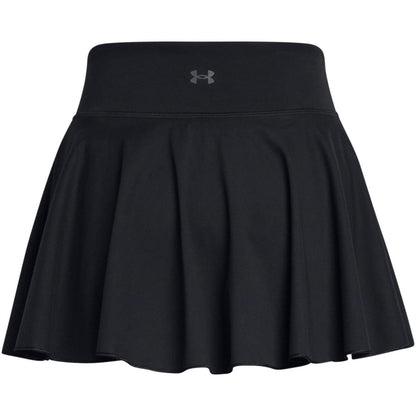 Black - Back - Under Armour Womens-Ladies Motion Pleated Skort