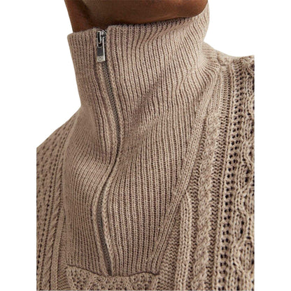Pure Cashmere - Side - Jack And Jones Mens Cable Knit Regular Jumper