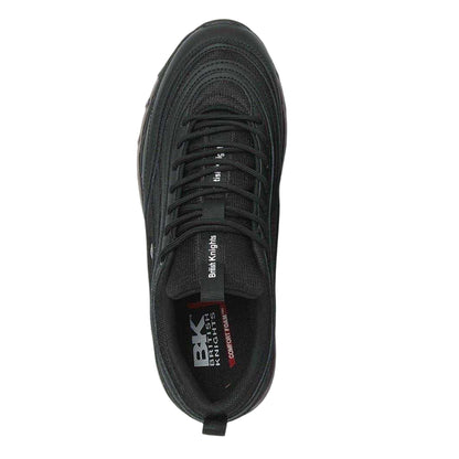Black - Pack Shot - British Knights Mens Zion Air Cushioned Trainers