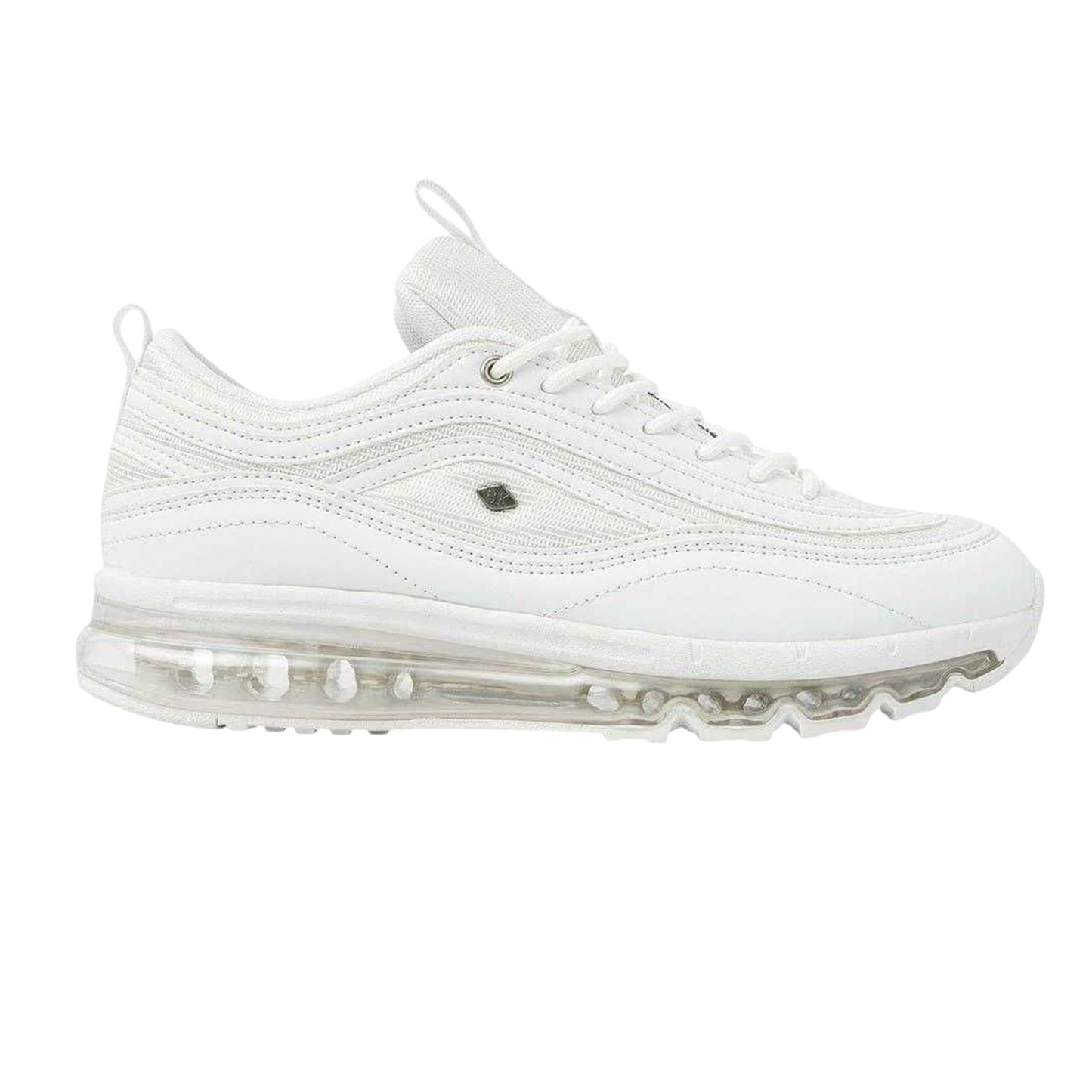 White - Front - British Knights Mens Zion Air Cushioned Trainers