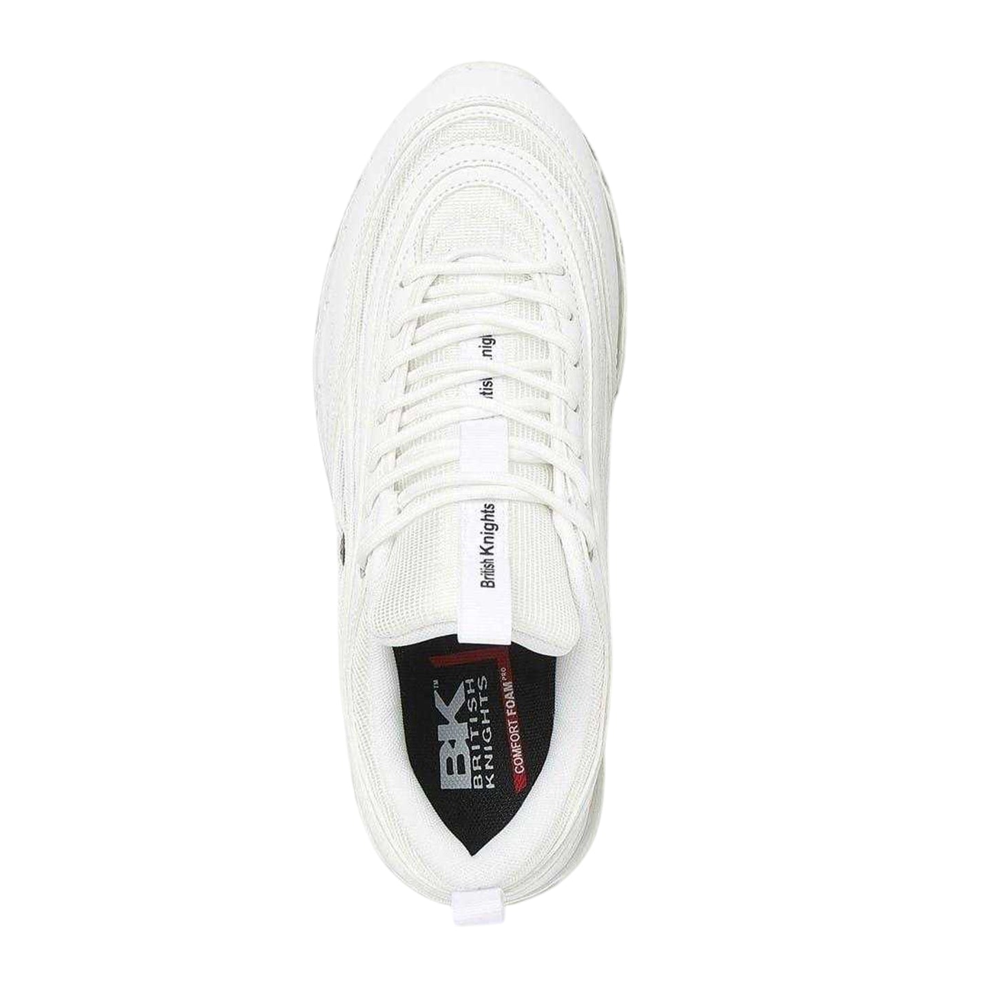 White - Lifestyle - British Knights Mens Zion Air Cushioned Trainers