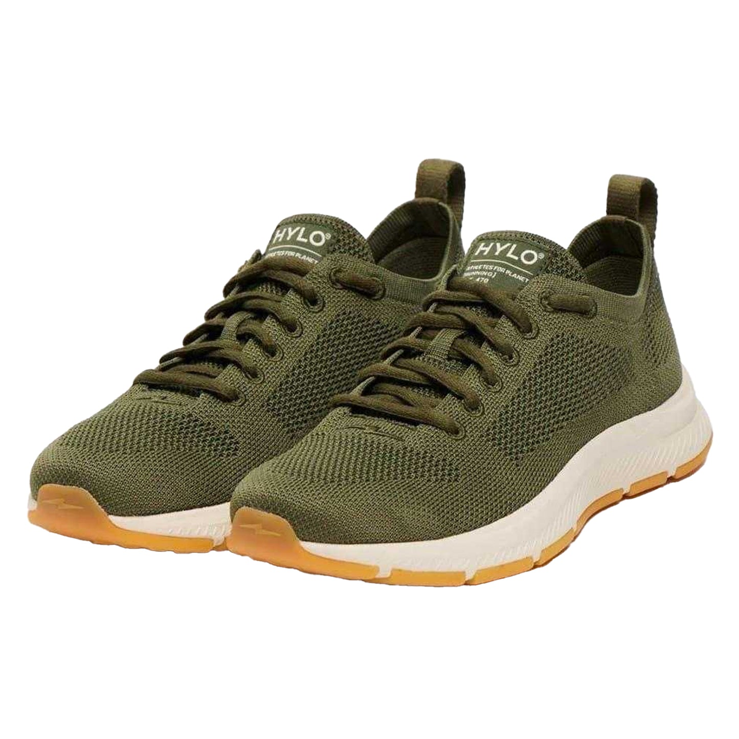 Khaki Green - Lifestyle - Hylo Athletics Womens-Ladies At Light Low Cut Trainers