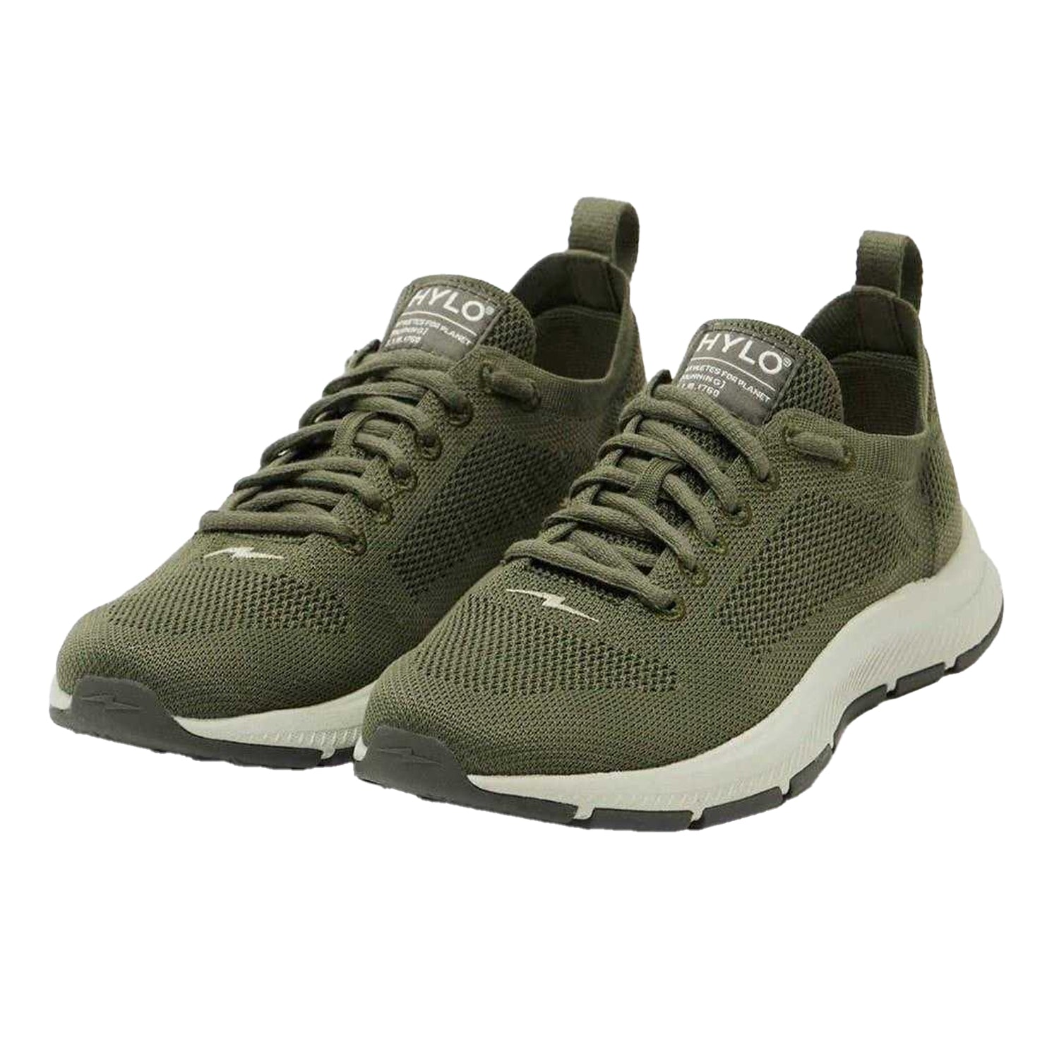Moss - Side - Hylo Athletics Womens-Ladies At Light Low Cut Trainers