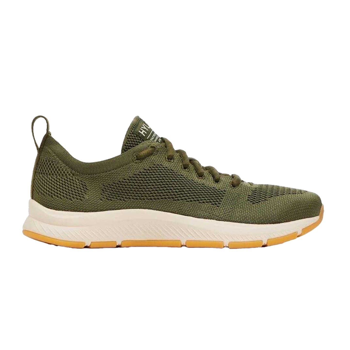 Khaki Green - Front - Hylo Athletics Womens-Ladies At Light Low Cut Trainers