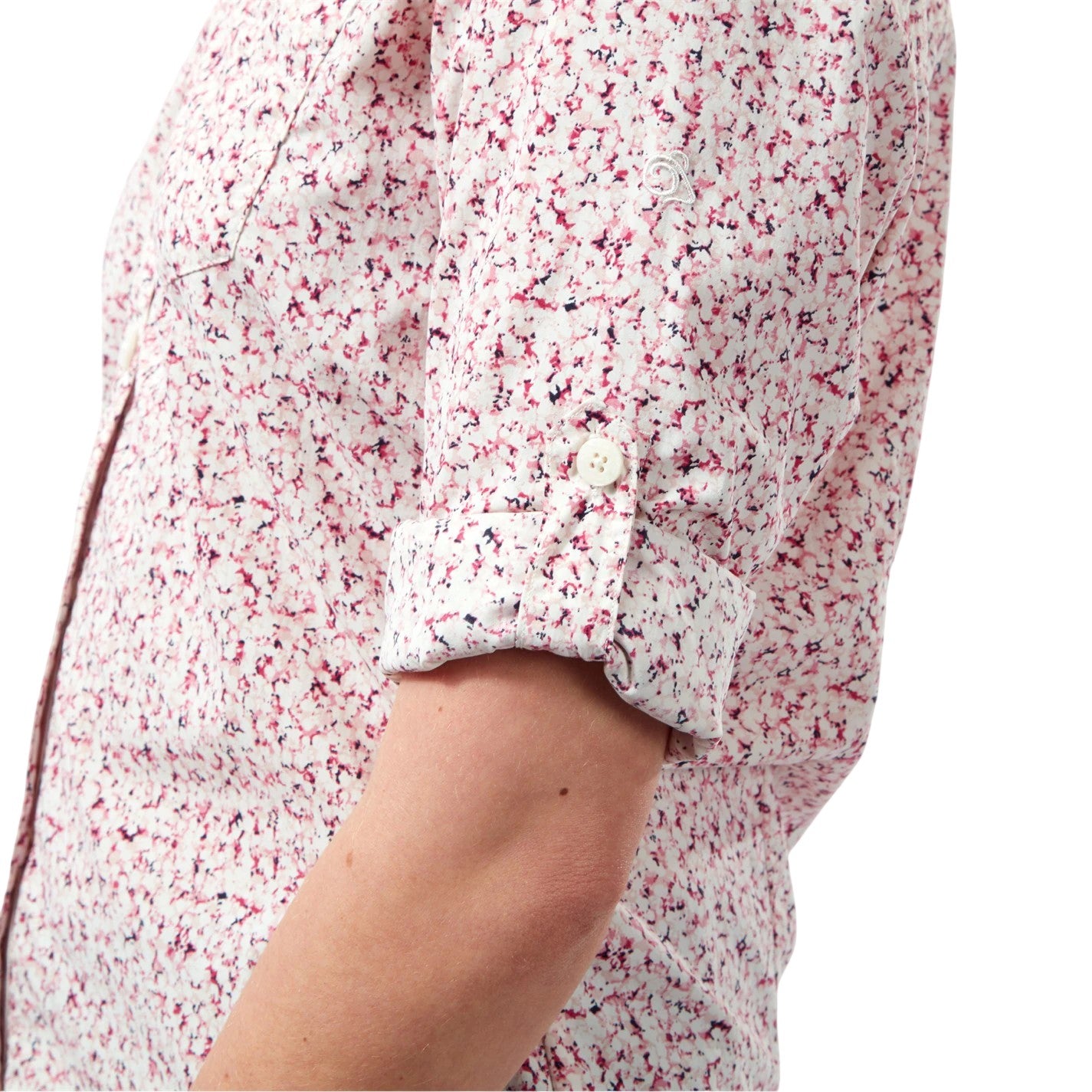 Raspberry - Lifestyle - Craghoppers Womens-Ladies Regular Long-Sleeved Shirt
