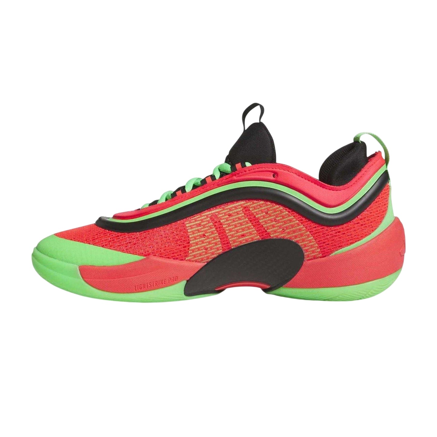 Red-Black-Green - Side - Adidas Mens Don Issue 6 Basketball Shoes