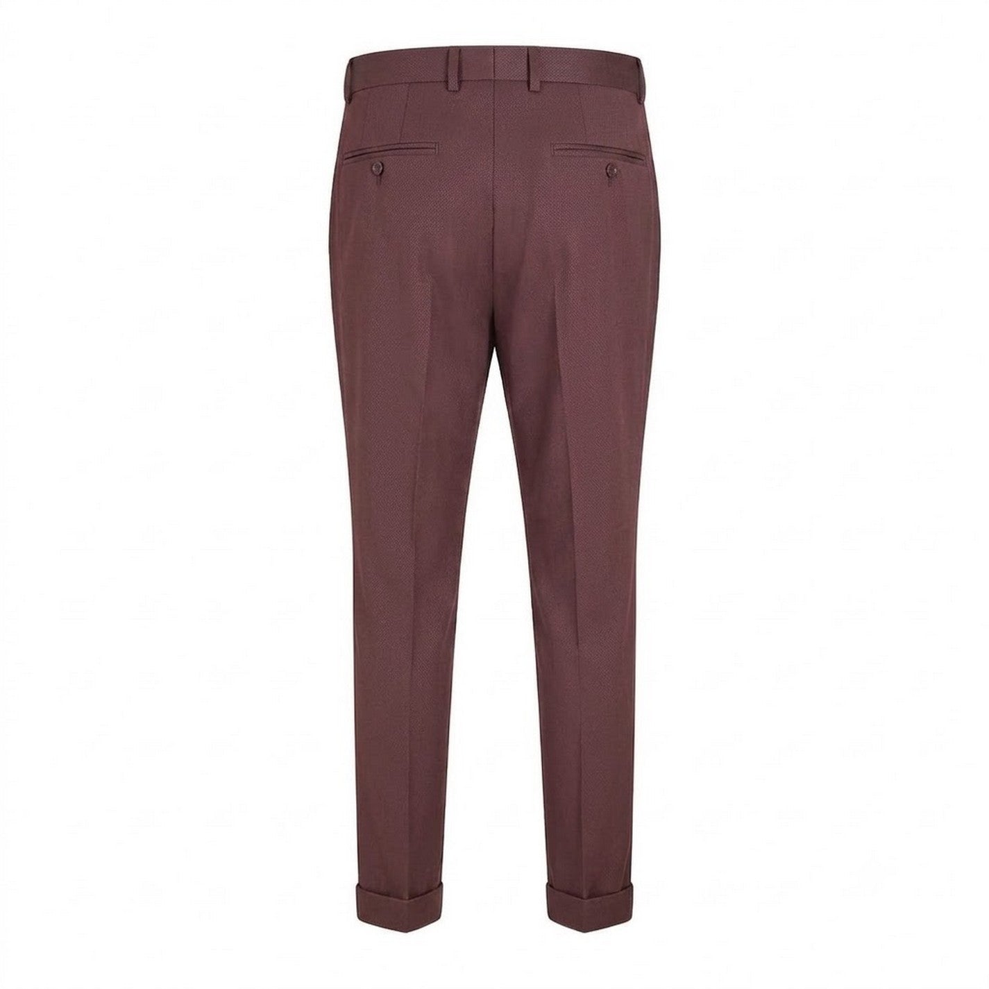 Red - Back - Boss Mens Pepe Straight Chinos
