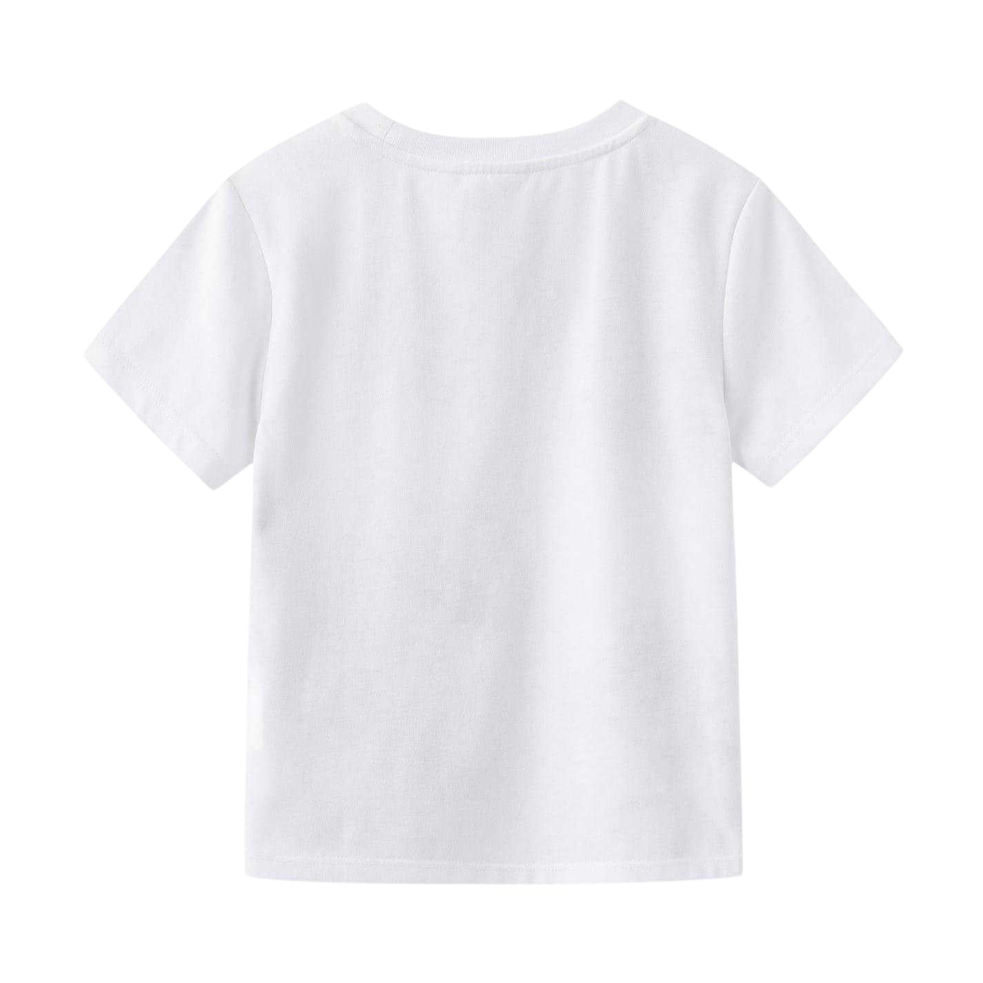 White - Back - Marvel Comics Childrens-Kids Character T-Shirt