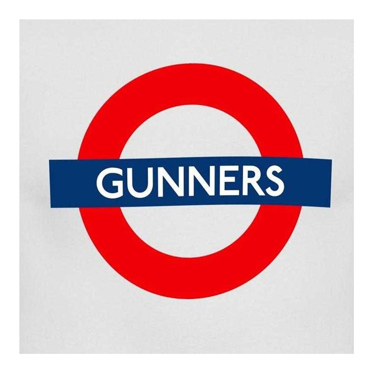 White - Side - AWD Mens Gunners Cotton T-Shirt