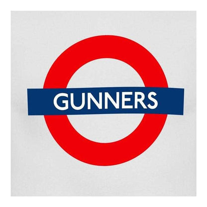 White - Side - AWD Mens Gunners Cotton T-Shirt