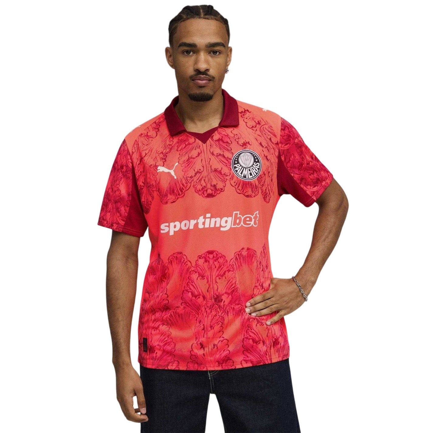 Glowing Red - Lifestyle - Puma Mens World Cup 25-26 SE Palmeiras Football Shirt
