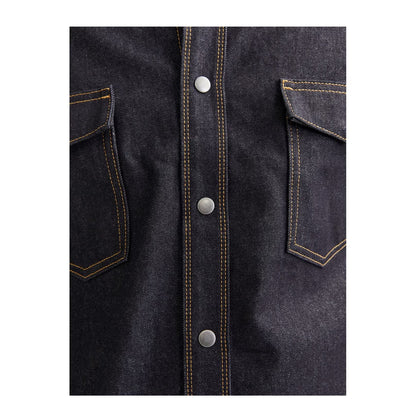 Dark Denim - Side - Jack And Jones Mens Regular Shirt