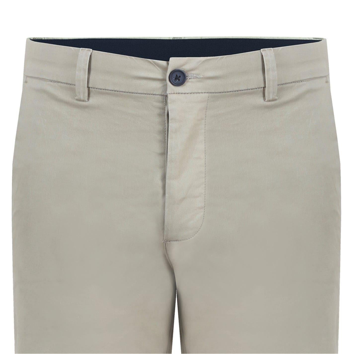 Cream - Lifestyle - Fabric Mens Cotton Blend Chinos