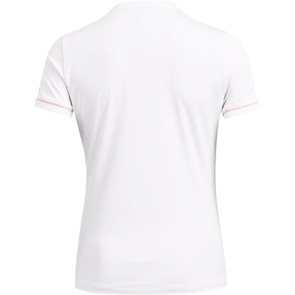 White - Back - Under Armour Womens-Ladies Playoff 3.0 Polo Shirt