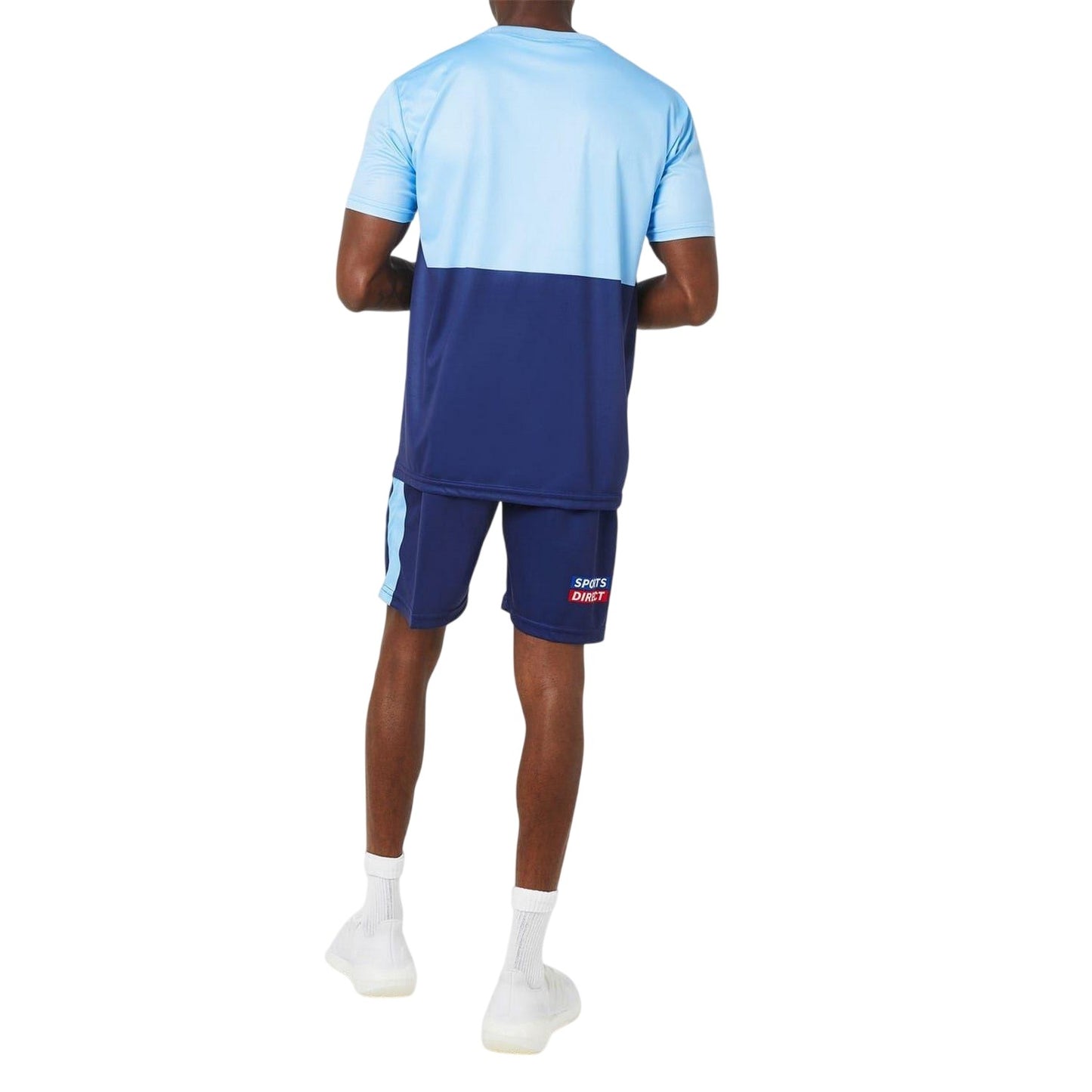 Blue - Pack Shot - Barmy Army Mens Crew Neck Regular Short-Sleeved T-Shirt