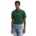 Green - Front - Gant Mens Shield Polo Shirt