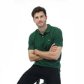 Green - Side - Gant Mens Shield Polo Shirt