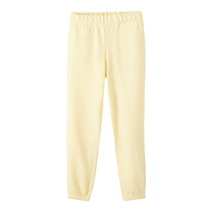 White - Front - Name It Childrens-Kids Plain Straight Sweatpants