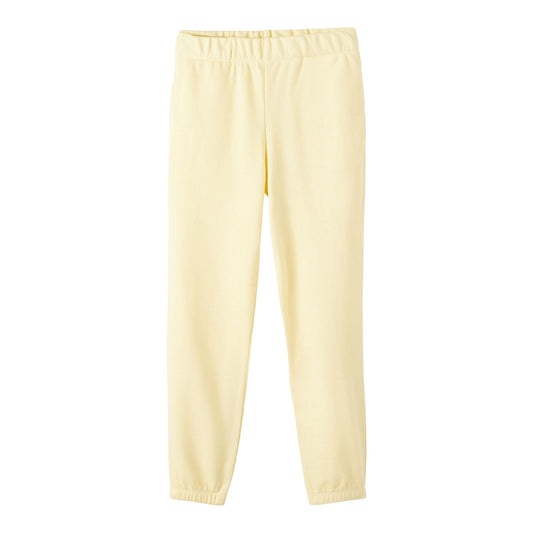 White - Front - Name It Childrens-Kids Plain Straight Sweatpants