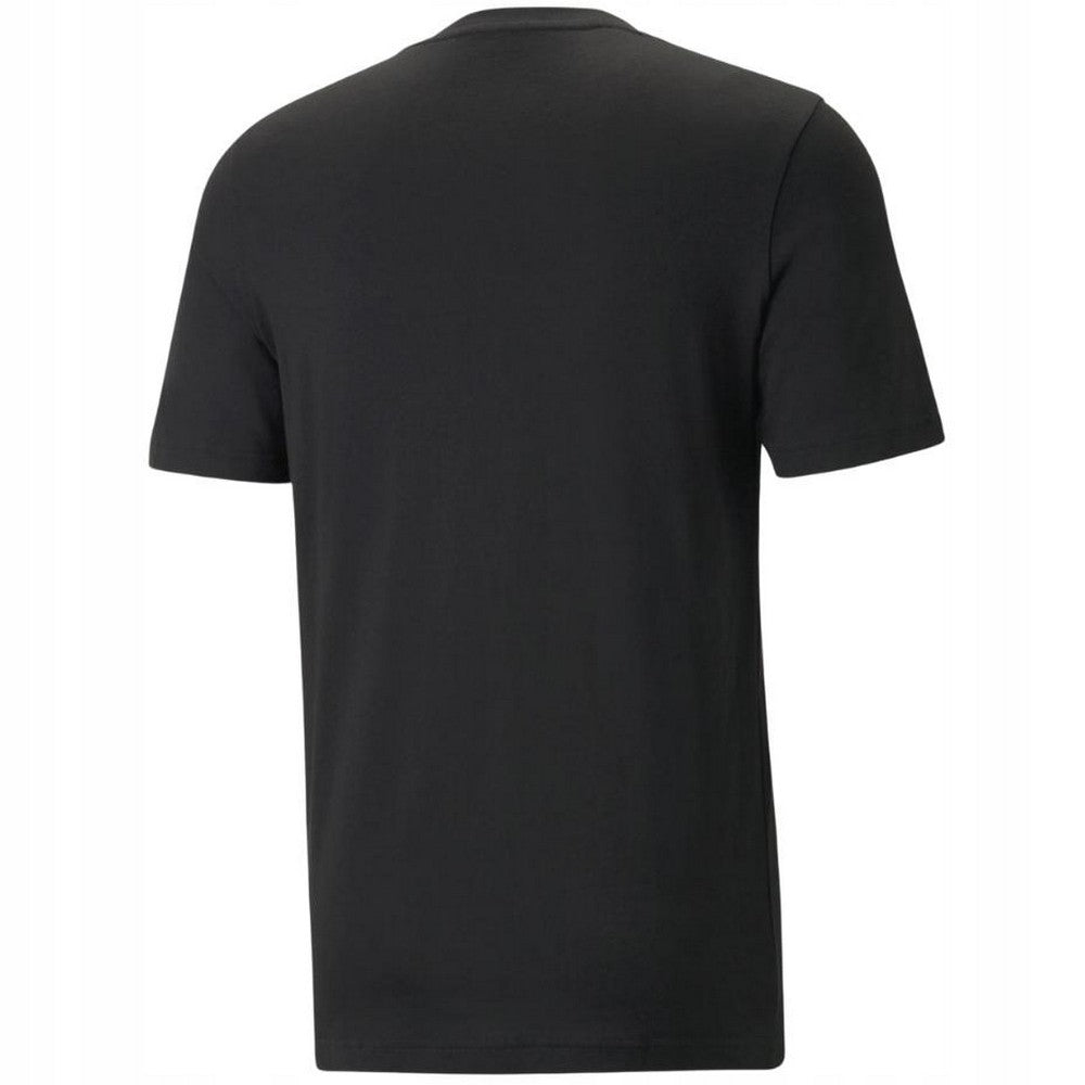 Black - Back - Adidas Mens Essentials Big Logo T-Shirt
