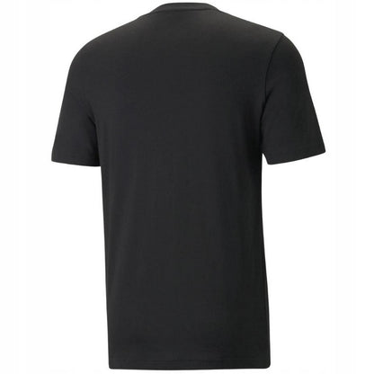 Black - Back - Adidas Mens Essentials Big Logo T-Shirt
