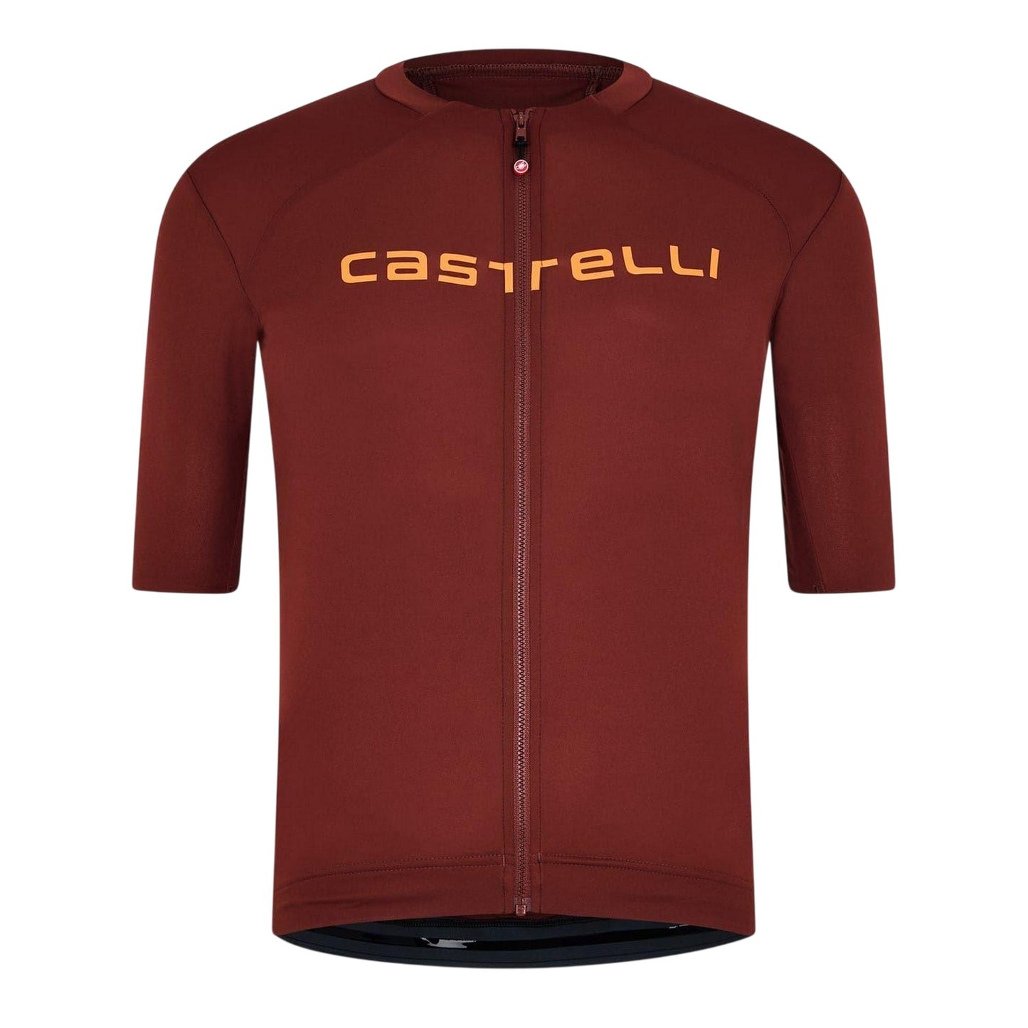 Dark Mocha - Front - Castelli Mens Prologo Lite Cycling Jersey