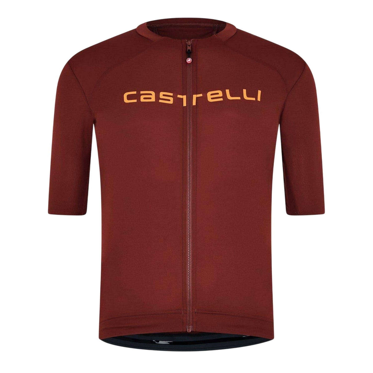 Dark Mocha - Front - Castelli Mens Prologo Lite Cycling Jersey