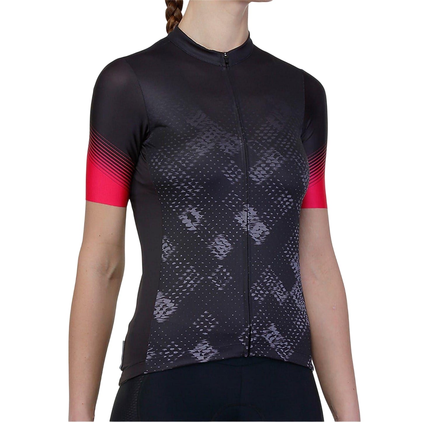 Black - Side - Bicycle Line Womens-Ladies Tracy2 Cycling Jersey
