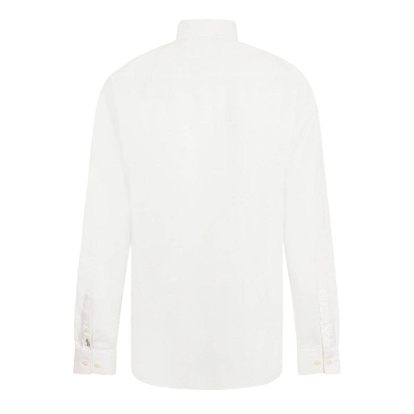 White - Back - Luke Mens Regular Formal Shirt