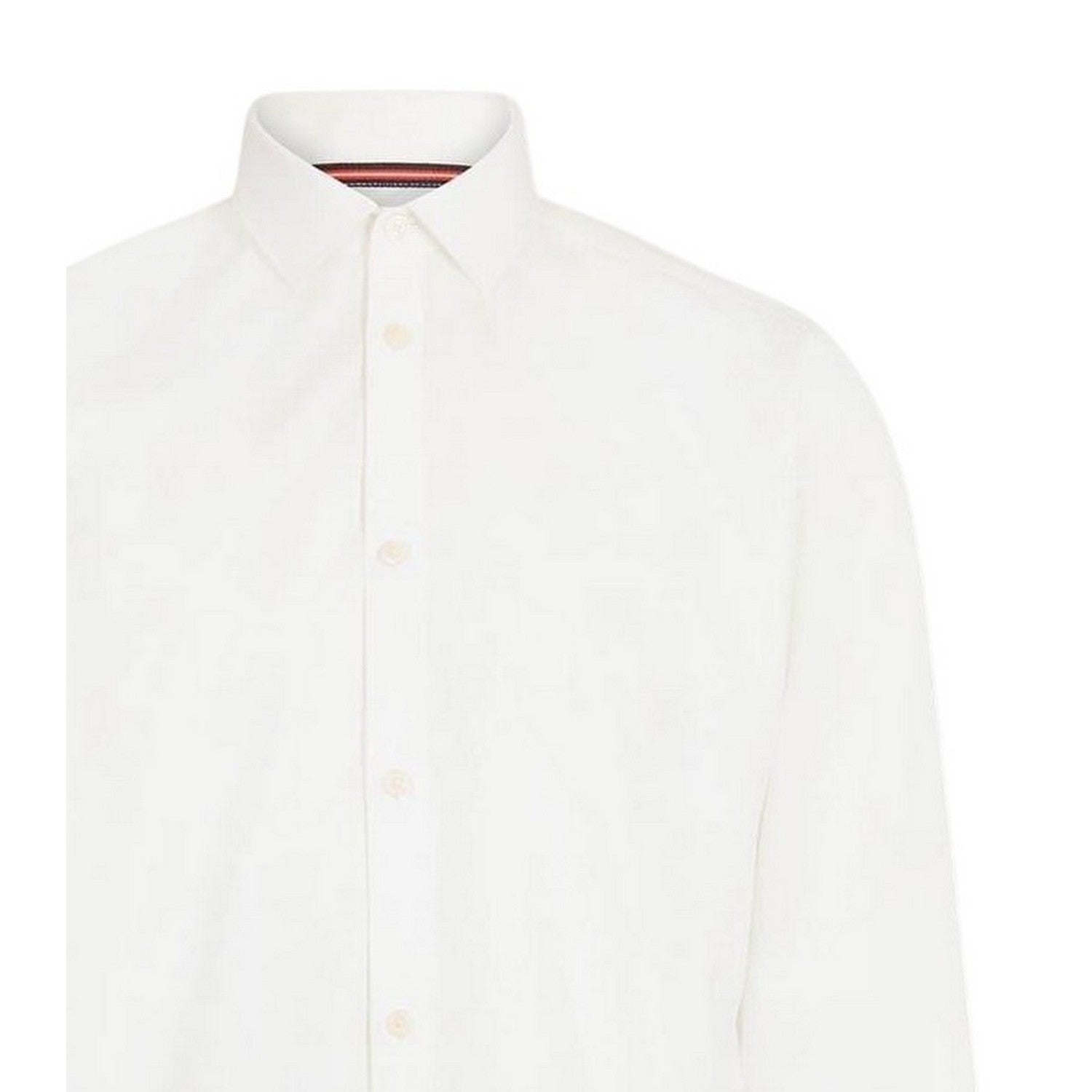 White - Side - Luke Mens Regular Formal Shirt
