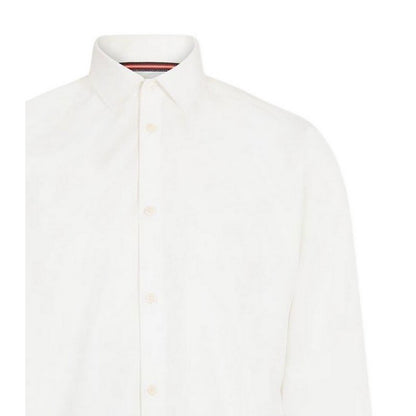 White - Side - Luke Mens Regular Formal Shirt