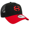 Black - Side - New Era Childrens-Kids Core Stade Toulousain Trucker Cap