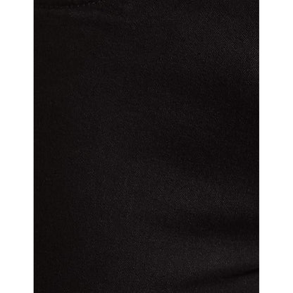 Black - Side - Hugo Mens 734 Denim Plain Jeans