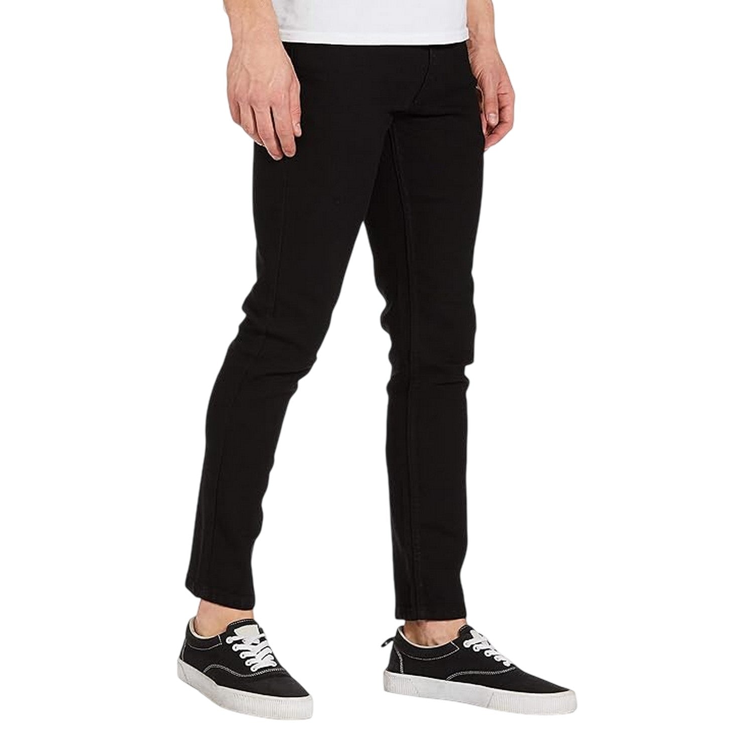Black - Lifestyle - Hugo Mens 734 Denim Plain Jeans