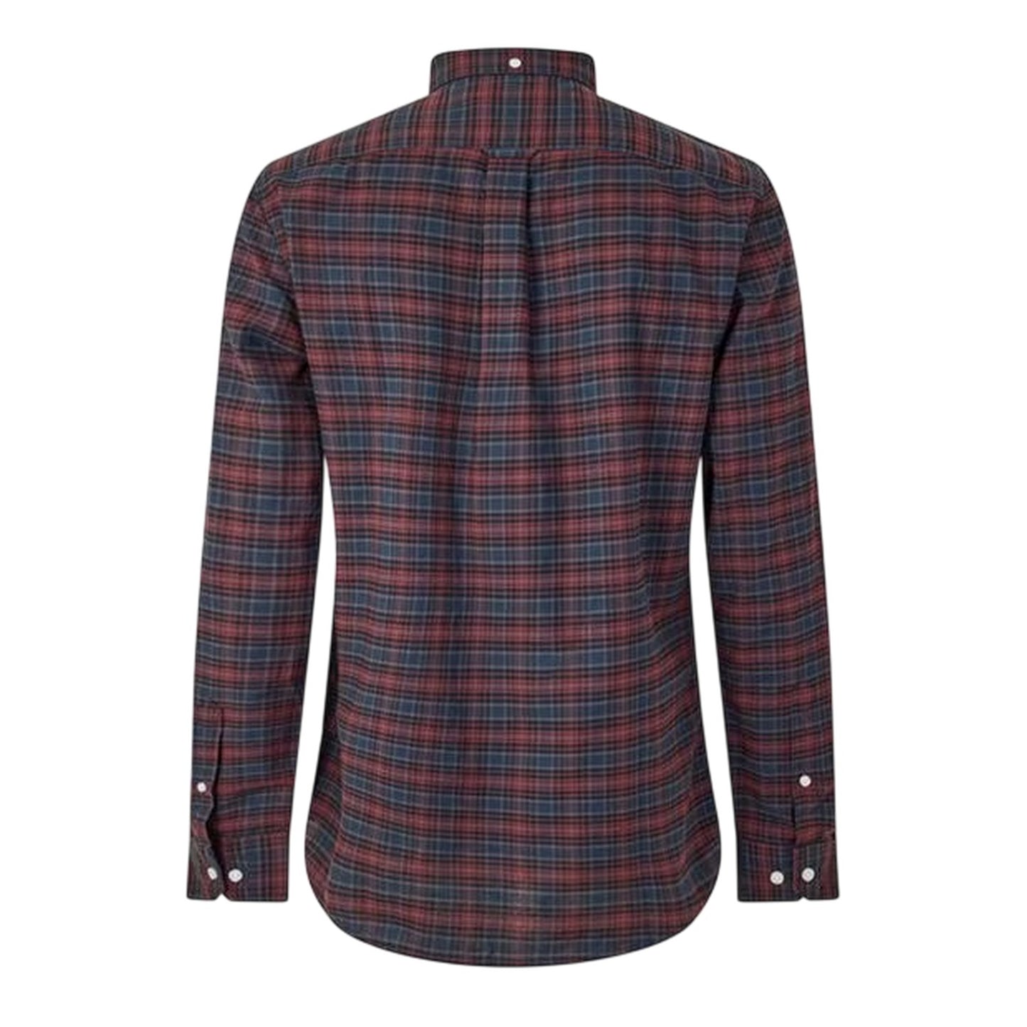 Red - Back - Farah Mens Carway Regular Shirt