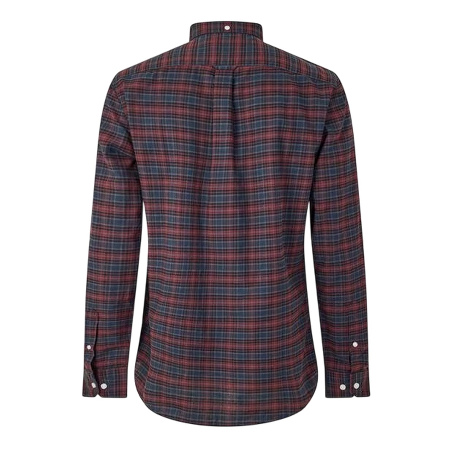 Red - Back - Farah Mens Carway Regular Shirt