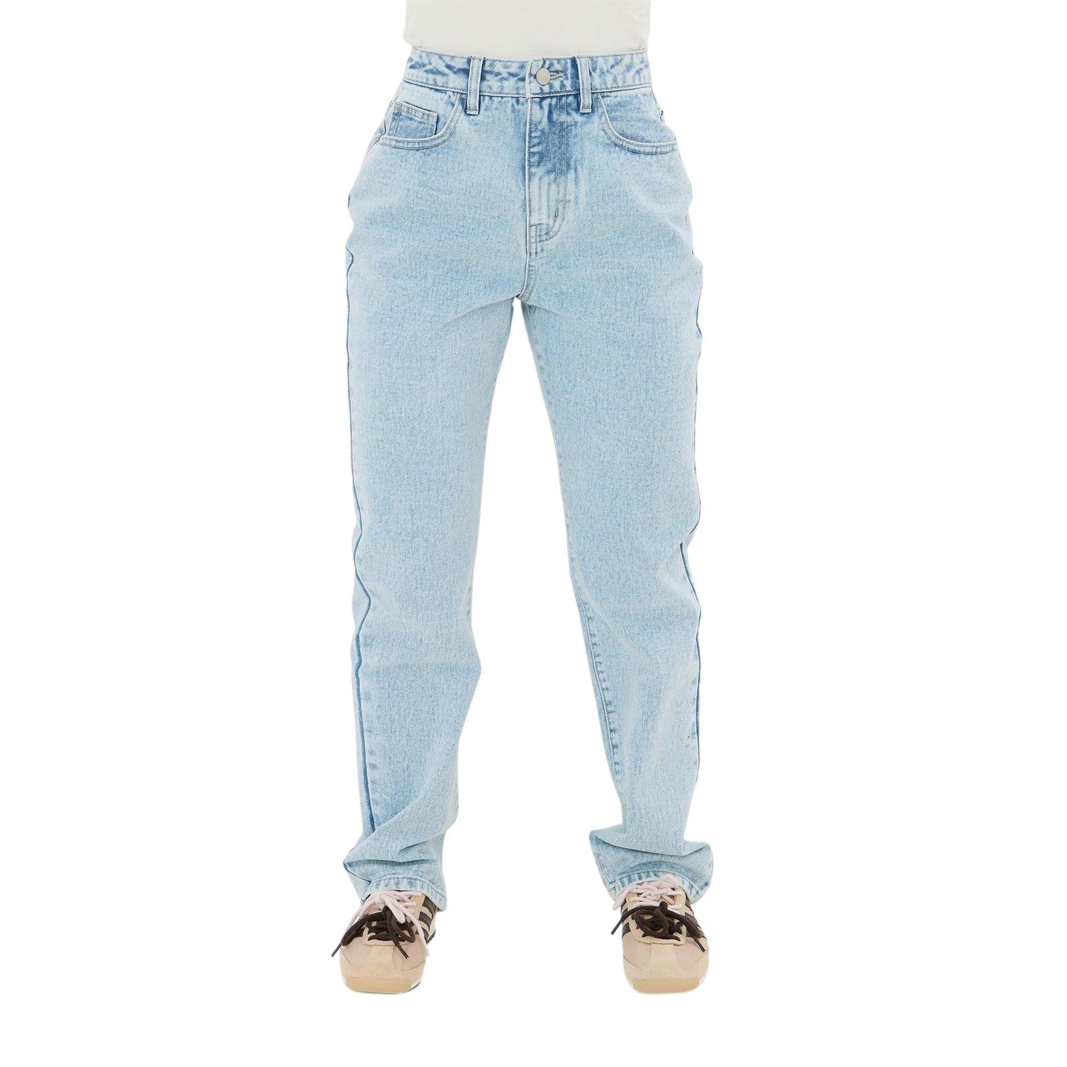 Bleach - Lifestyle - I Saw It First Womens-Ladies Faded Straight Jeans