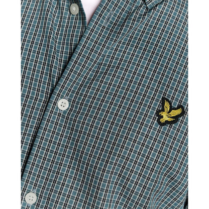 Jeans Blue - Side - Lyle & Scott Mens Checked Shirt