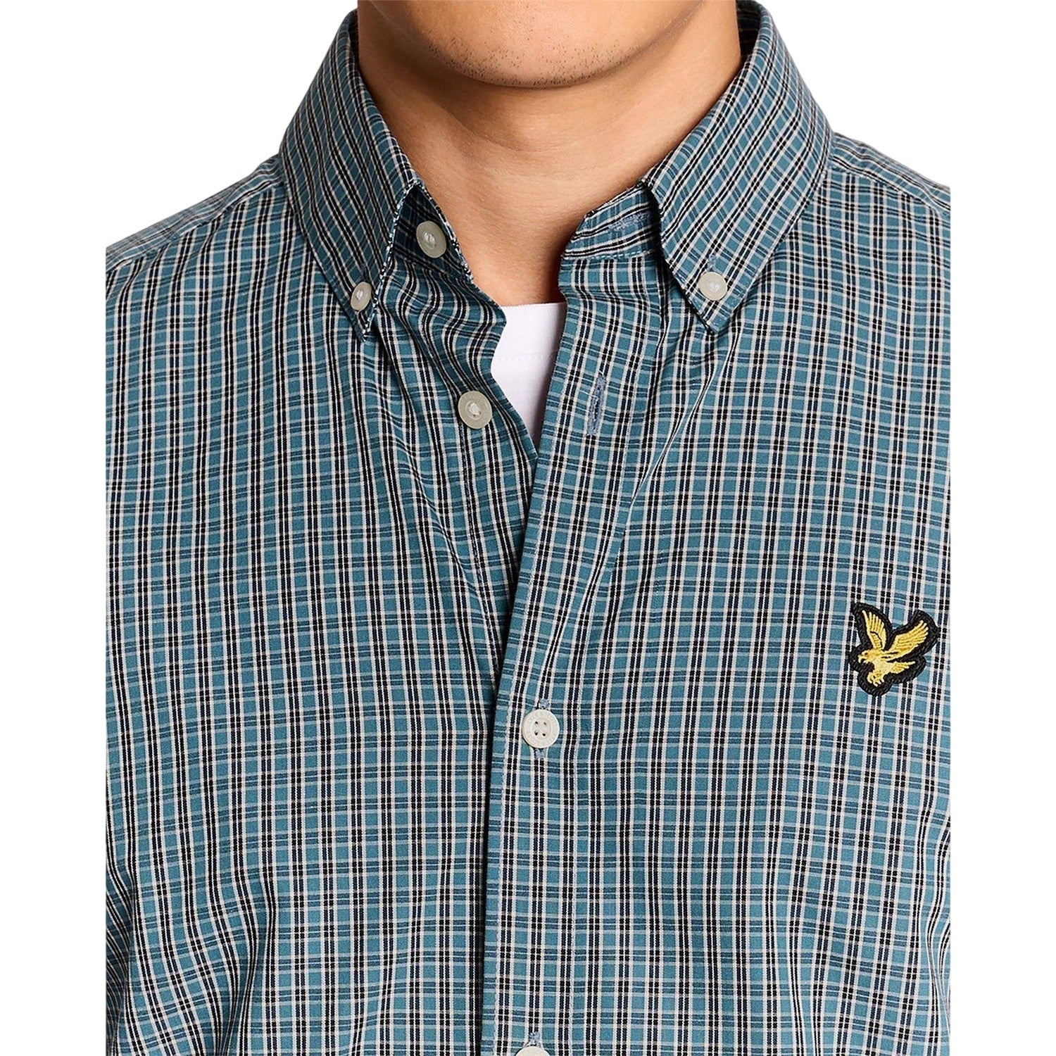 Jeans Blue - Lifestyle - Lyle & Scott Mens Checked Shirt