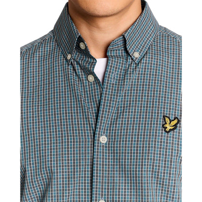 Jeans Blue - Lifestyle - Lyle & Scott Mens Checked Shirt