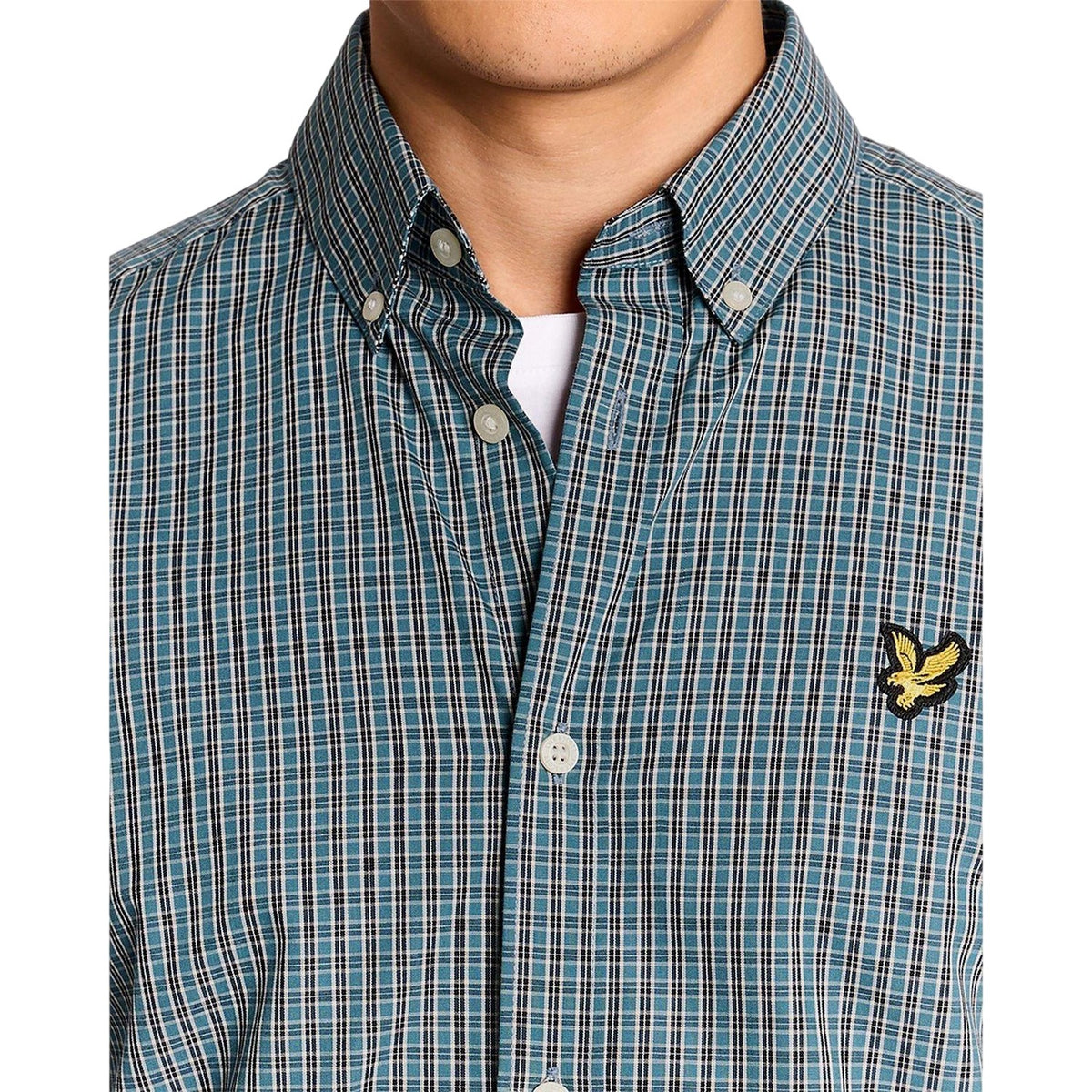 Jeans Blue - Lifestyle - Lyle & Scott Mens Checked Shirt