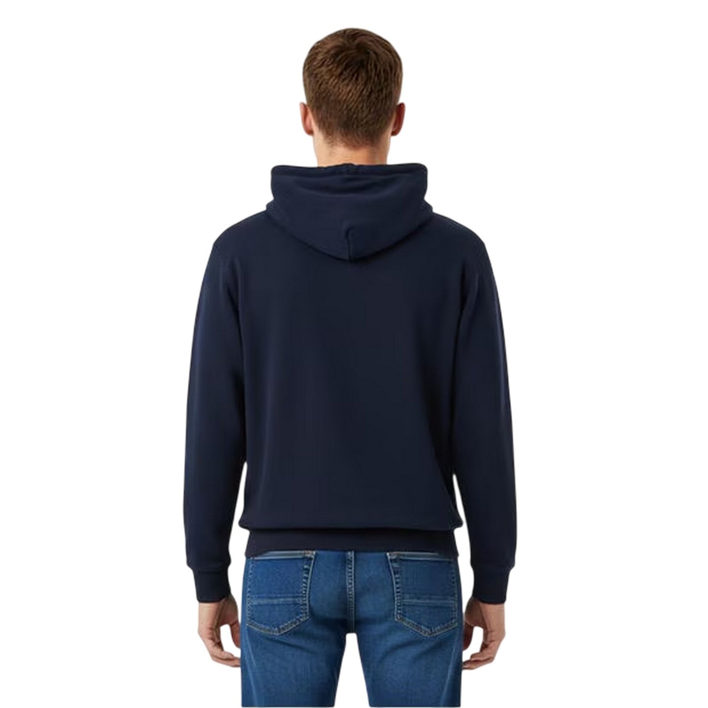 Navy Blue - Lifestyle - Tommy Jeans Mens Logo Overhead Hoodie
