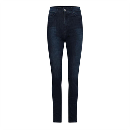 Blue - Front - Replay Womens-Ladies Cotton Denim Slim Jeans