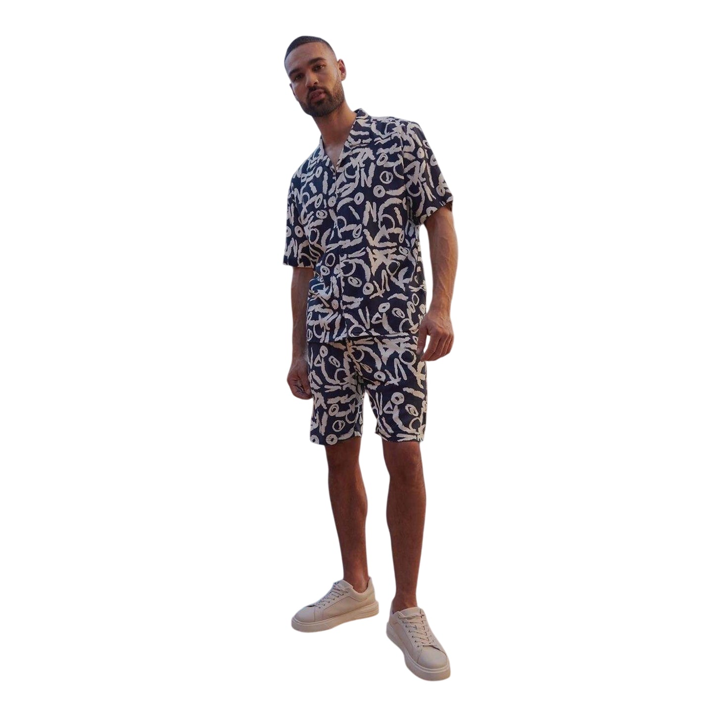 Navy - Lifestyle - Threadbare Mens Langdale Regular Shirt