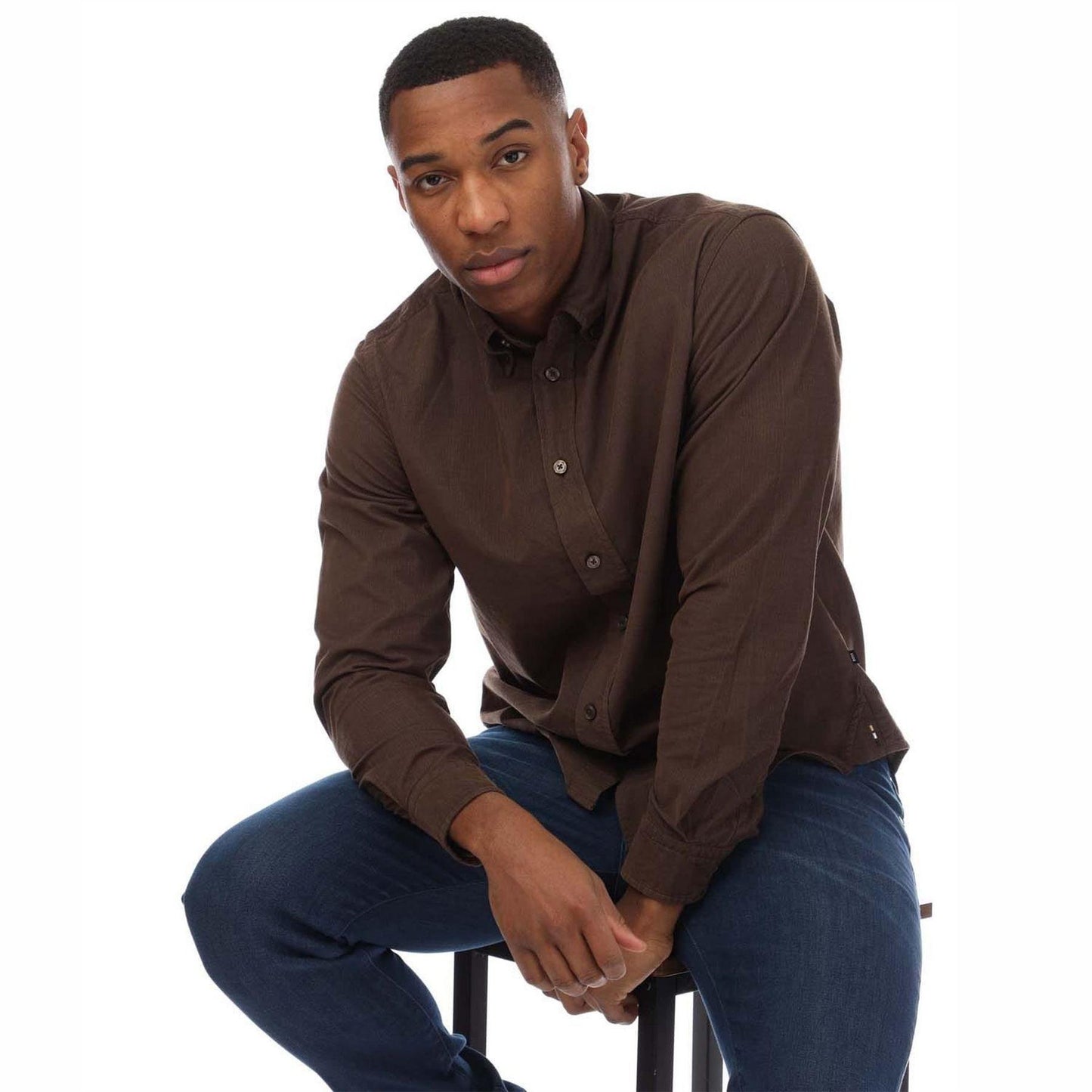 Brown - Lifestyle - Boss Mens Owen Shirt