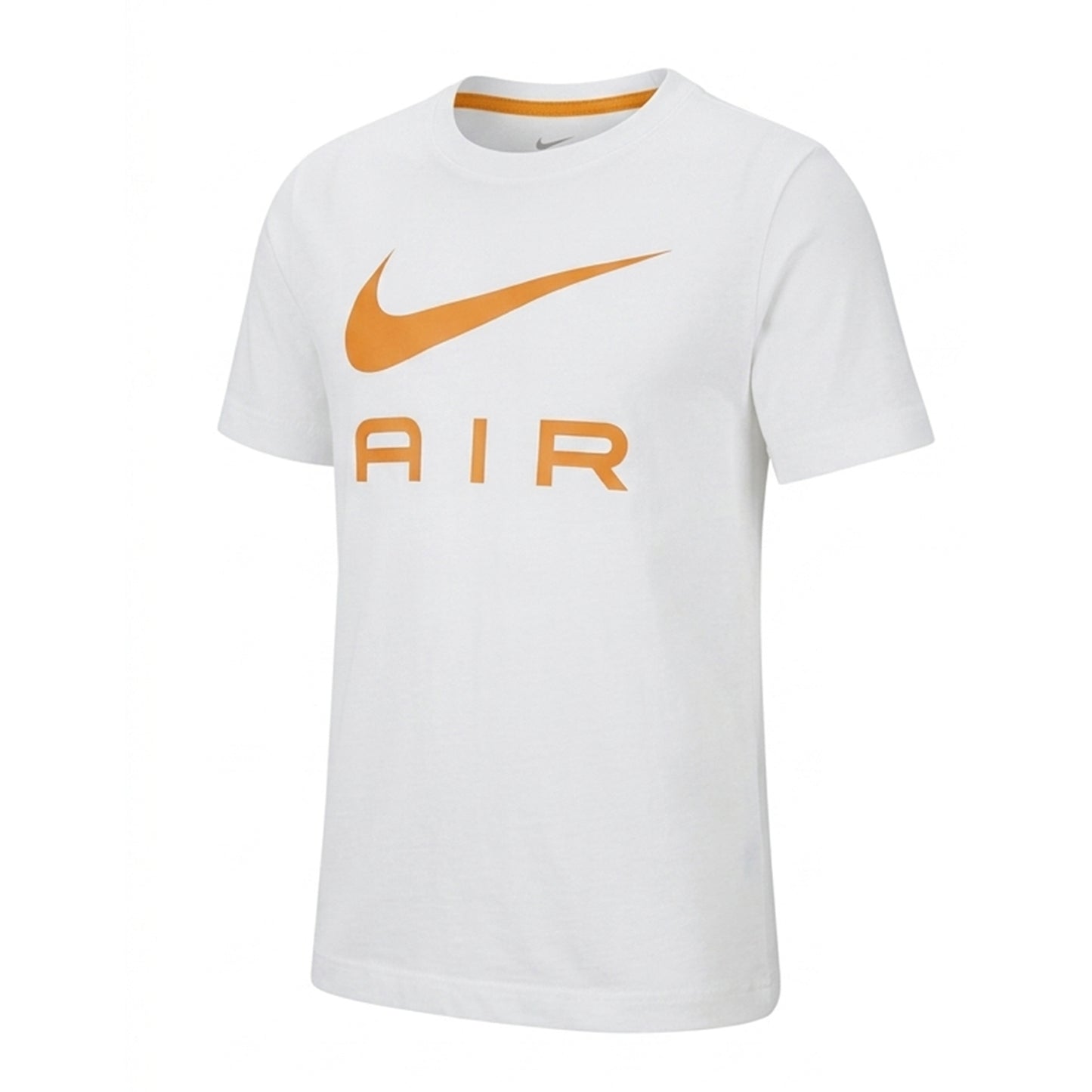White-Orange - Back - Nike Childrens-Kids Air T-Shirt & Shorts Set